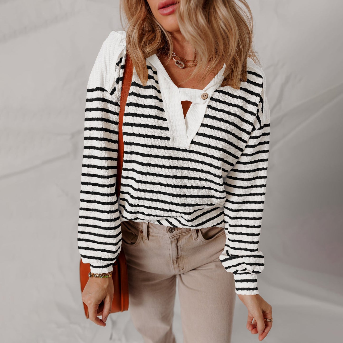 Elise Leroy Modern Lines Sweater