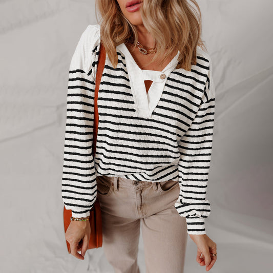 Elise Leroy Modern Lines Sweater